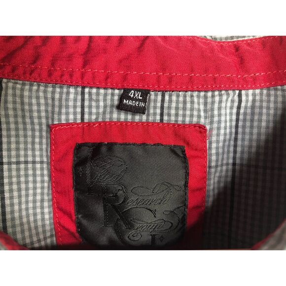 LRG Resolutionary Men’s Shirt Long Sleeve Collar 4X Checkered Casual - Picture 8 of 10